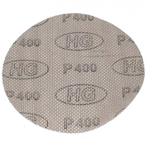 ABRASIVE MESH DISC BLANK 150MM 80G VELCRO 